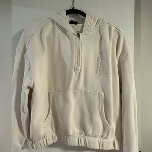north face cropped sweatshirt size women’s L